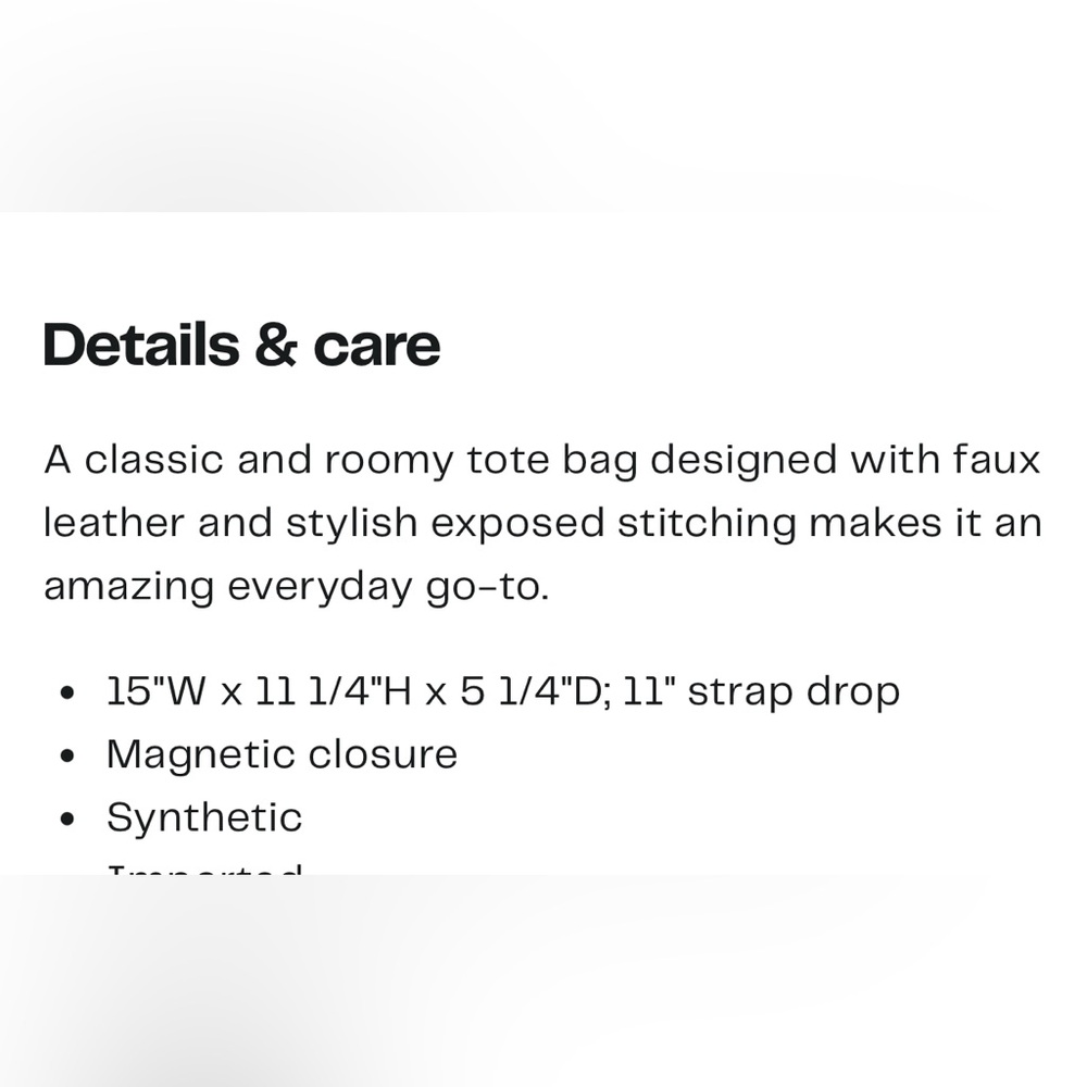 Nanette Lepore Button Tote - Picture 6 of 11